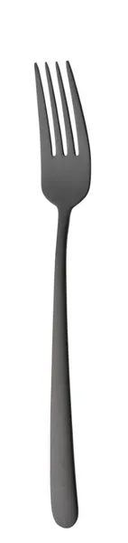Dakša Ibiza Black Satin, karstiem ēdieniem, 18/0, L 21,1 cm, 12gab
