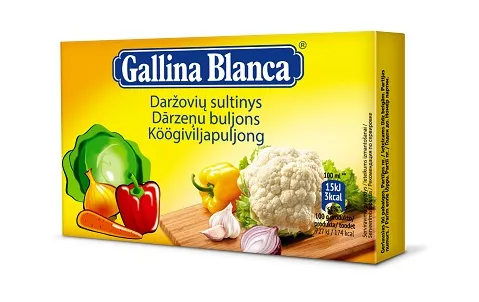 Buljons dārzeņu 8x10g, Gallina Blanca