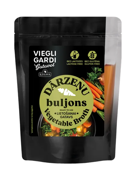 Dārzeņu buljons ĶEKAVA, 350ml