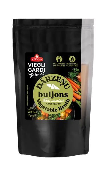 BULJONS ĶEKAVA DĀRZEŅU 750ML