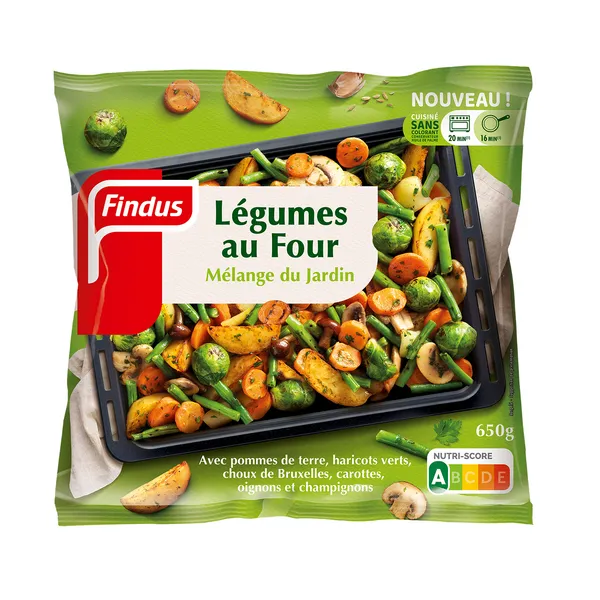 Dārzeņu maisījums ar kartupeļiem Jardin FINDUS, 650g