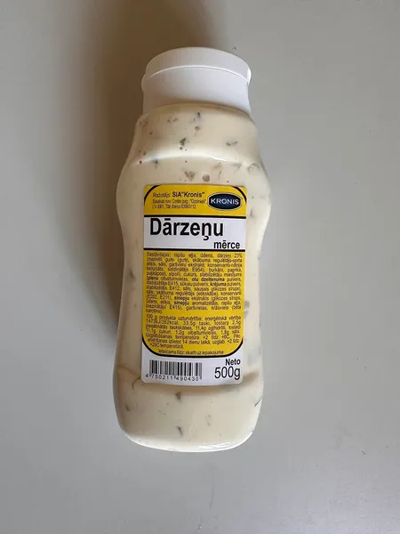 Dārzeņu mērce KRONIS, 490g