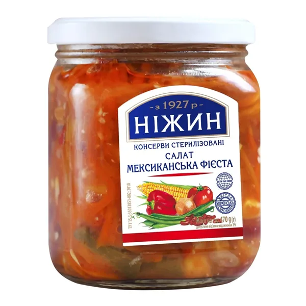 Dārzeņu ragū NIZHYN Mexican Fiesta, 470g