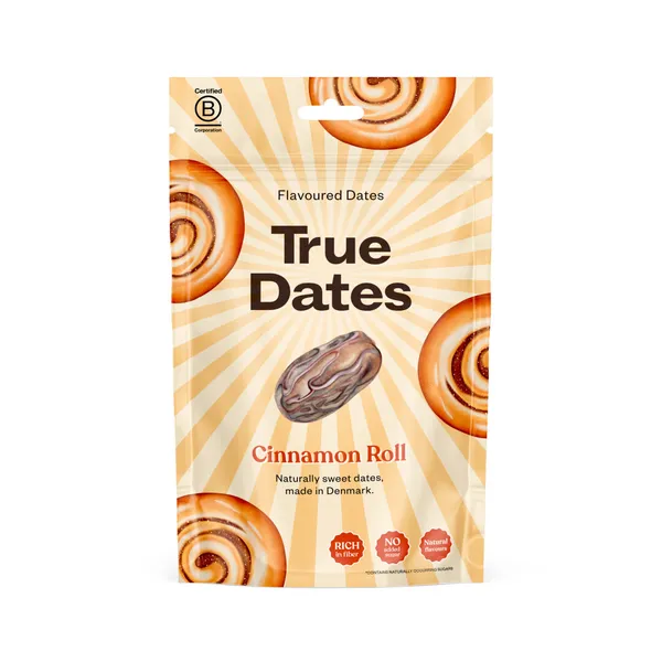 Dateles TRUE DATES Cinnamon Roll, 100g