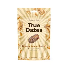 Dateles TRUE DATES Creamy Peanut Butter, 100g