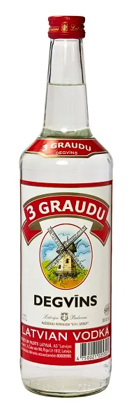 Degvīns 3 GRAUDU, 38%, 0.2 l