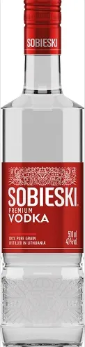 Degvīns SOBIESKI Premium, 40%, 0.5 l