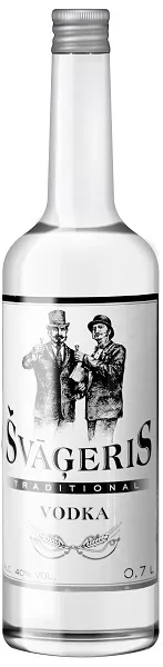 Degvīns ŠVĀĢERIS VODKA, 40%, 0.7l