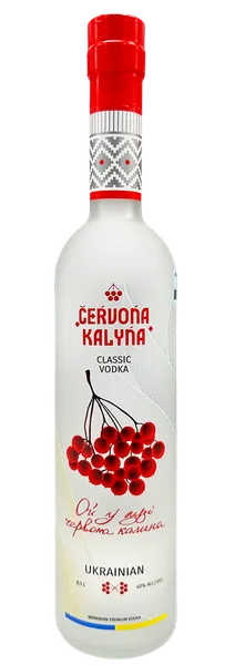 Degvīns UKRAINIAN TM ČERVONA KALYNA 0,7 L 40%
