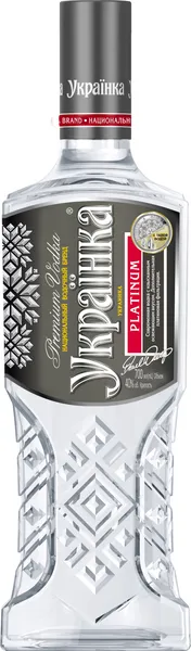 Degvīns UKRAINKA Platinum, 40%, 0.7l