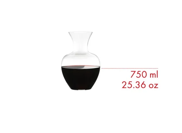 Dekanters RIEDEL APPLE,   1,5 l, H 19,5 cm, D 13,6 cm, 1gab, 1460/13