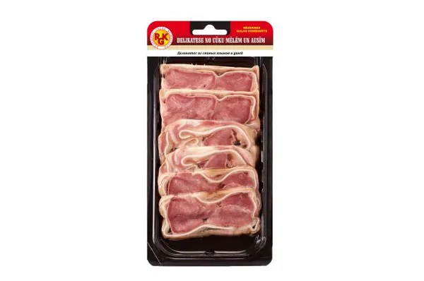 Delikatese no cūku mēlēm un ausīm šķēlēs, 200g