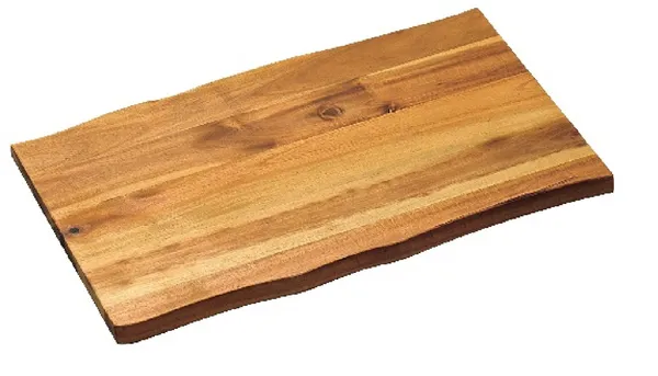 Dēlis griešanai - paplāte, akācijas koks, 45 x 27 cm, H 2 cm