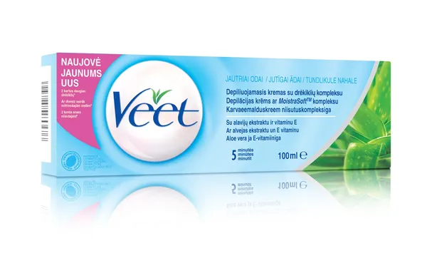 Depilācijas krēms VEET, Sensitive Almond Milk, 100ml