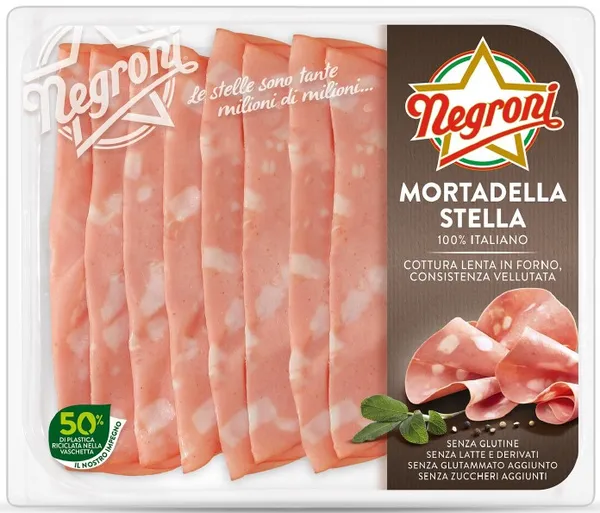 Desa NEGRONI Mortadalla, sķēlēs, 100g