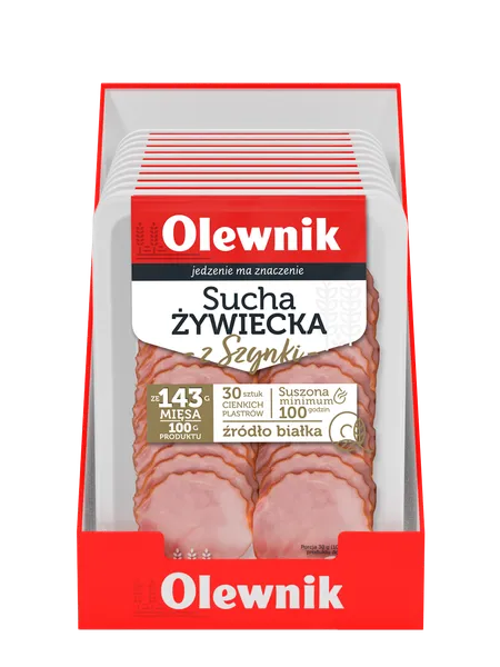 Desa OLEWNIK ZYWIECKA, žāvēta, šķēlēs, 80g