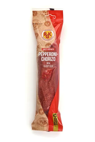 Desa RGK Pepperoni - Chorizo, auksti kūpināta, 170g