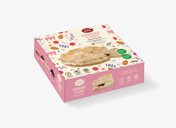 Deserta torte Cake Break Saldais Sapnis 700g