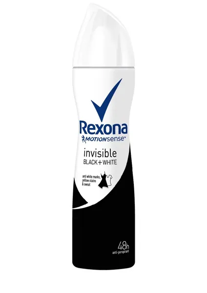Dezodorants REXONA Invisible Black&White, izsmidzināms, sievietēm, 150ml