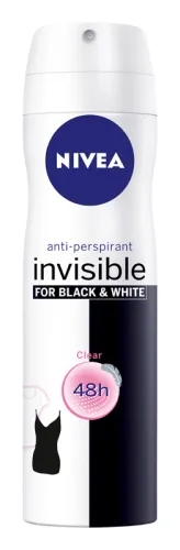 Dezodorants izsmidz. Nivea Black&White siev.150ml