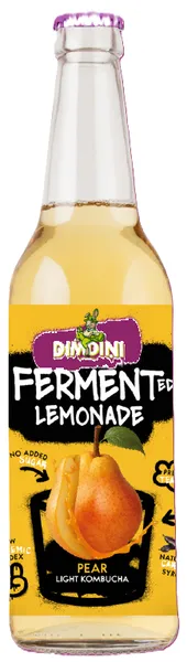 DIMDIŅI Fermentēta limonāde vieglā bumbieru kombuča 330ml (DEP)