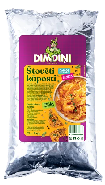 DIMDIŅI Štovēti kāposti 1kg FS BBD