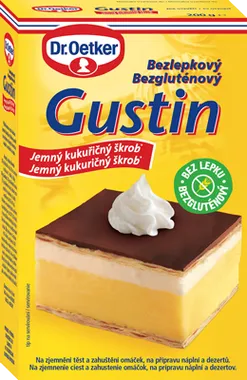 DR. Oetker Gustin kukurūzas ciete, BEZ GLUTĒNA 200g