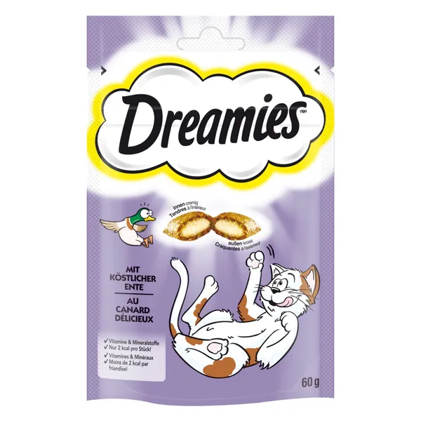 DREAMIES ar pīli, kārumi kaķiem, 60g