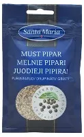 Drupināti melnie pipari 18g, Santa Maria