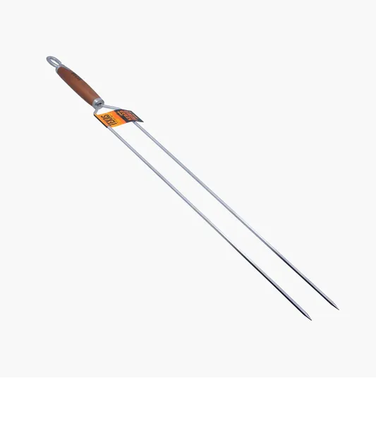 Dubultais iesms ar rokturi TEXAS CLUB, nerūsējošā tērauda, 70cm