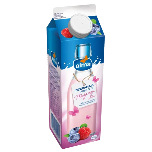 Dzeramais jogurts ALMA ar meža ogu garšu, 900 g