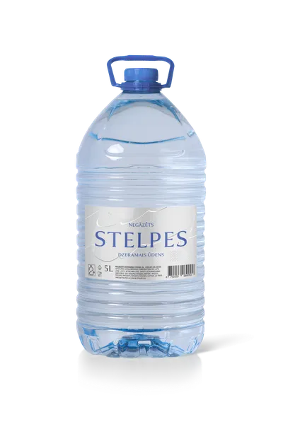 Dzeramais ūdens STELPES, negāzēts, BIB, 5l