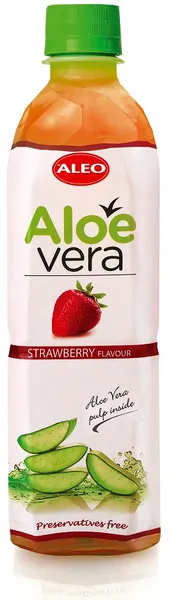 Dzēriens ALEO Aloe Vera zemeņu garša 1,5L D