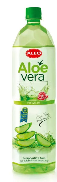 Dzēriens ALEO Aloe Vera Premium, PET, 1.5l(DEP)