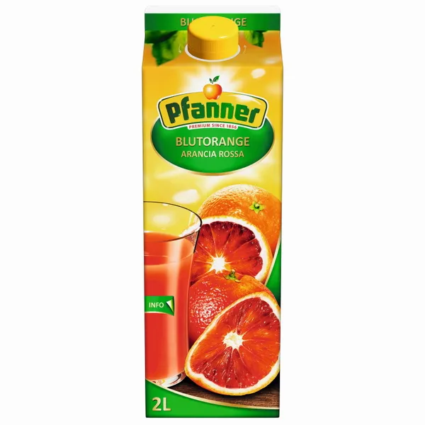 Dzēriens PFANNER Sarkano apelsīnu, 2l