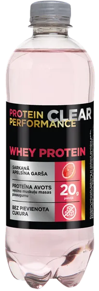 Dzēriens PROTEIN PERFORMANCE Sarkanais apelsīns, PET, 0.5l (DEP)