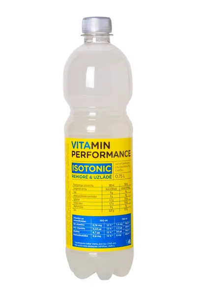 Dzēriens VITAMIN PERFORMANCE Isotonic, PET, 0.75l (DEP)