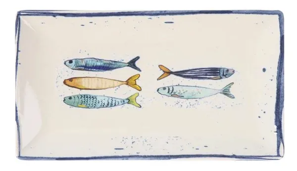 Dziļais šķīvis Peixe,, 25 x 15 cm, 1gab