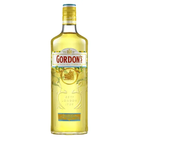 Džins GORDIN'S Sicilian Lemon, 37,5%, 1l