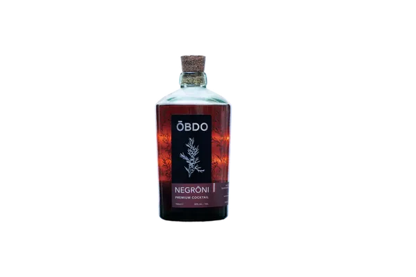 Džins OBDO Negroni kokteilis, 28%, 0.7l