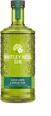 Džins WHITLEY NEILL Elderflower&Korean Pear, 41,3%, 0.7l