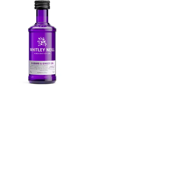 Džins WHITLEY NEILL Rhubarb&Ginger, 41,3%, 0.05l