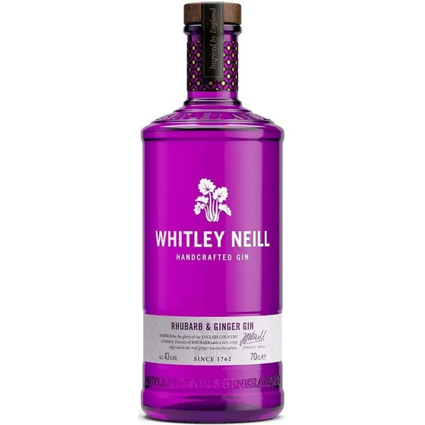 Džins WHITLEY NEILL Rhubarb&Ginger, 43%, 0.7l