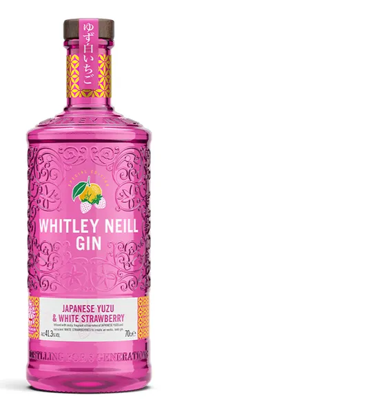 Džins WHITLEY NEILL Yuzu Strawberry, 41,3%, 0.7l