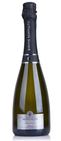 Dzirkstošais baltvīns BARONE MONTALTO Premiere Cuvee, Brut, 12%, 0.75l