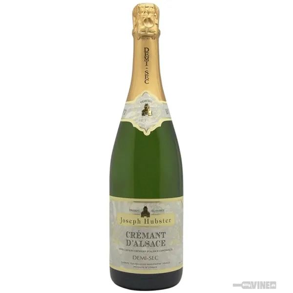 Dzirkstošais baltvīns HUBSTER Cremant d'Alsace Demi Sec, pussauss, 11-11.5%, 0.75l
