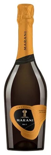 Dzirkstošais baltvīns MARANI, brut, 12%, 0.75l
