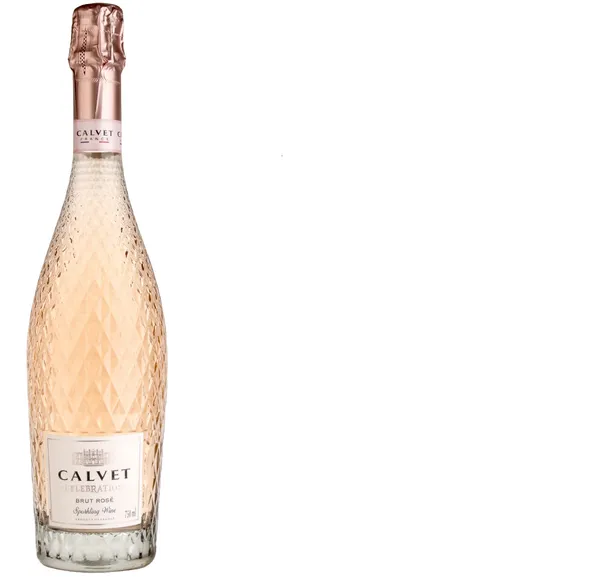 Dzirkstošais rozā vīns CALVET Celebration, Brut, 11%, 0.75l