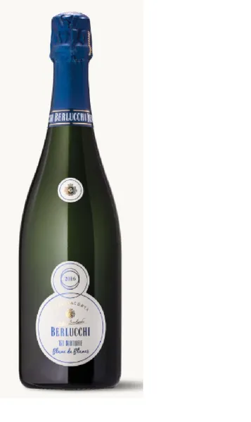 Dzirkstošais vīns BERLUCCHI 61 Franciacorta Millesimato Nature Blanc de Blancs 2016, Brut, 12,5%, 0.