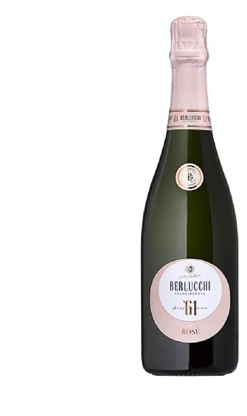 Dzirkstošais vīns BERLUCCHI 61 Franciacorta Rosé, Brut, 12,5%, 0.75l